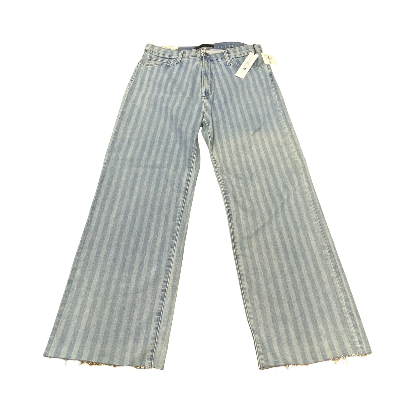 Jeans Wide Leg By Joes Jeans In Striped Pattern, Size:14