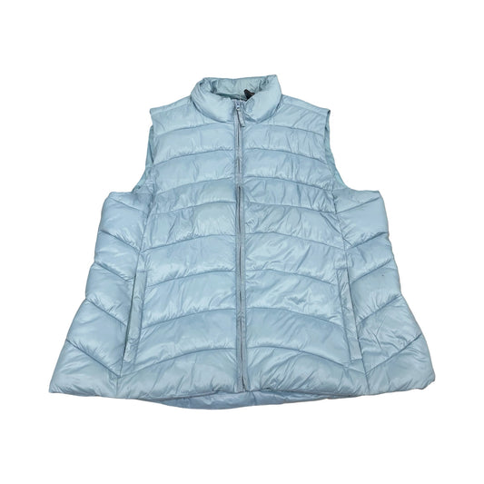 Vest Puffer & Quilted By Loft In Blue, Size:Xl