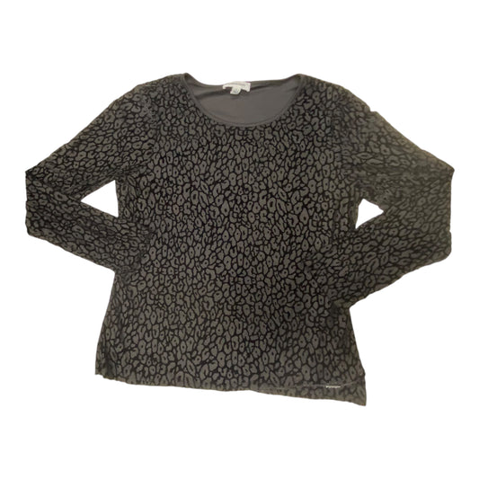 Top Ls By Calvin Klein In Black, Size:L