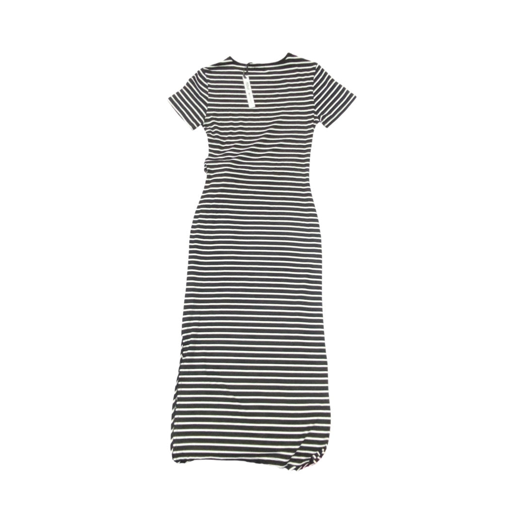 Dress Casual Maxi By Coco And Carmen In Black & White, Size:S