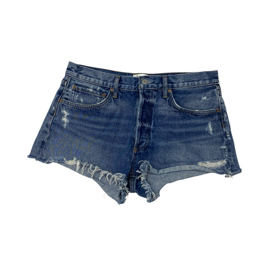 Shorts By Agolde In Blue Denim, Size:10
