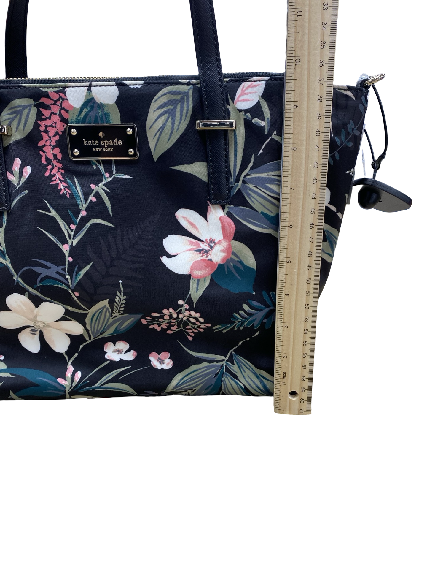 Handbag Designer By Kate Spade In Floral Print, Size:Medium