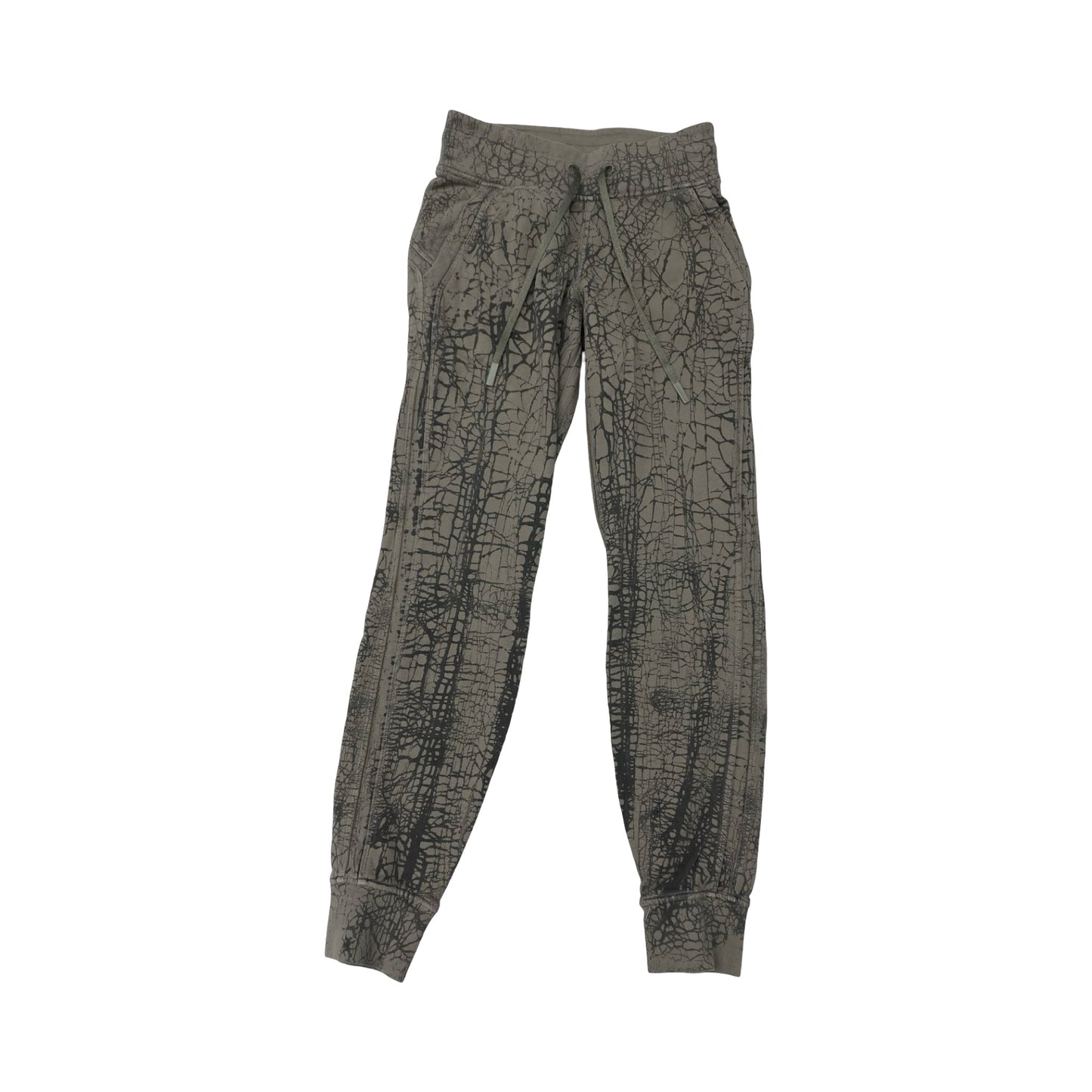 Athletic Pants By Lululemon In Grey, Size:2
