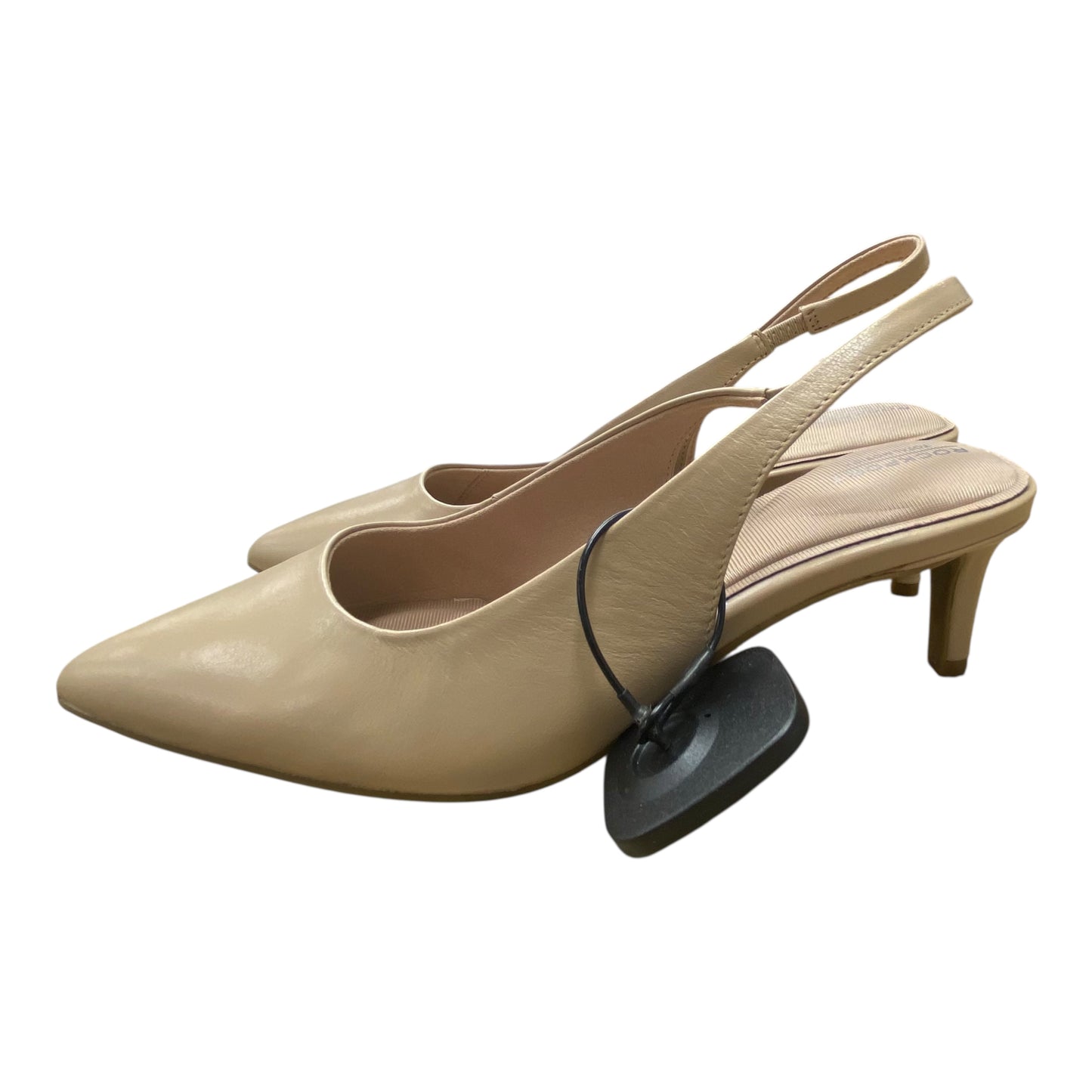 Shoes Heels Kitten By Rockport In Tan, Size:7.5