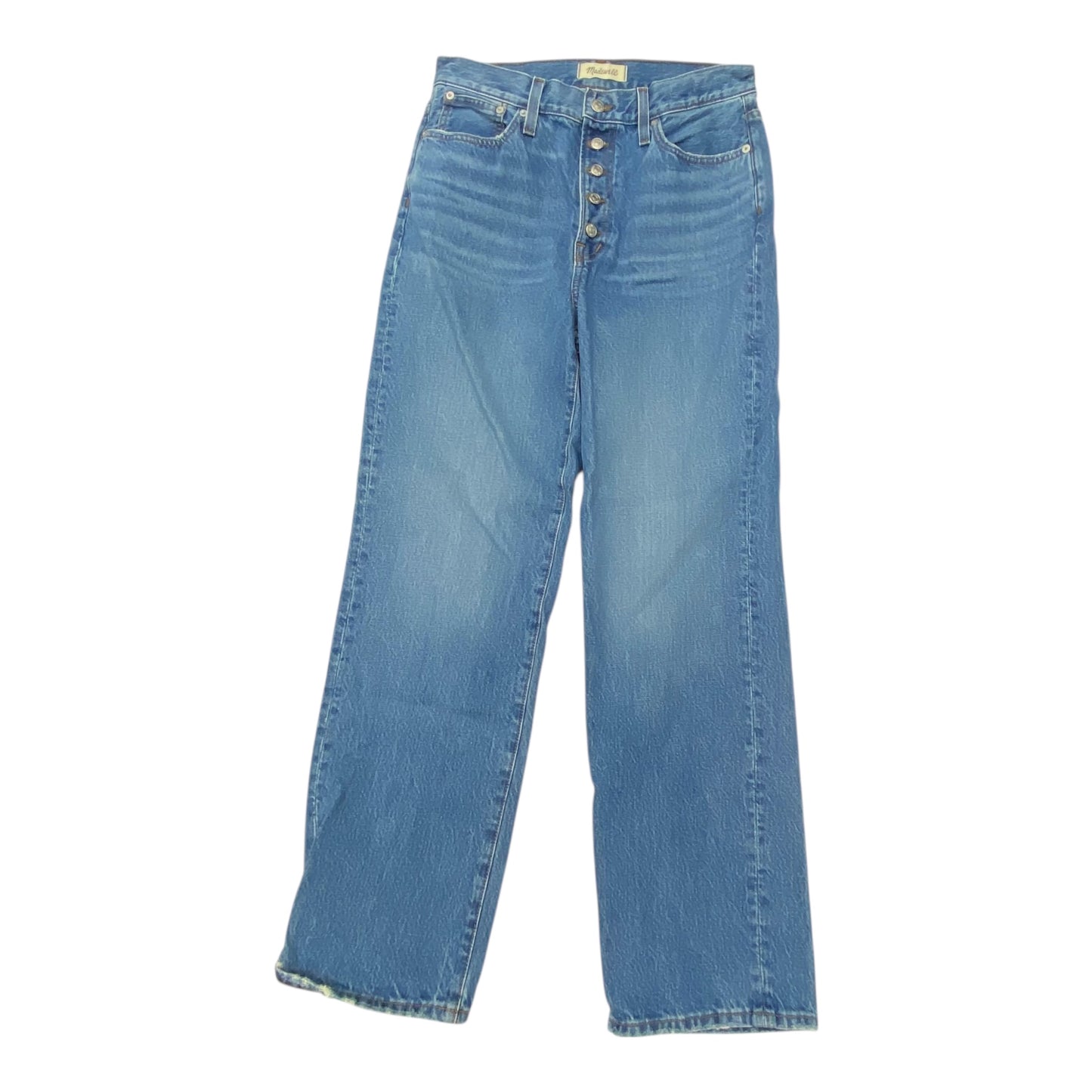 Jeans Straight By Madewell In Blue, Size:6
