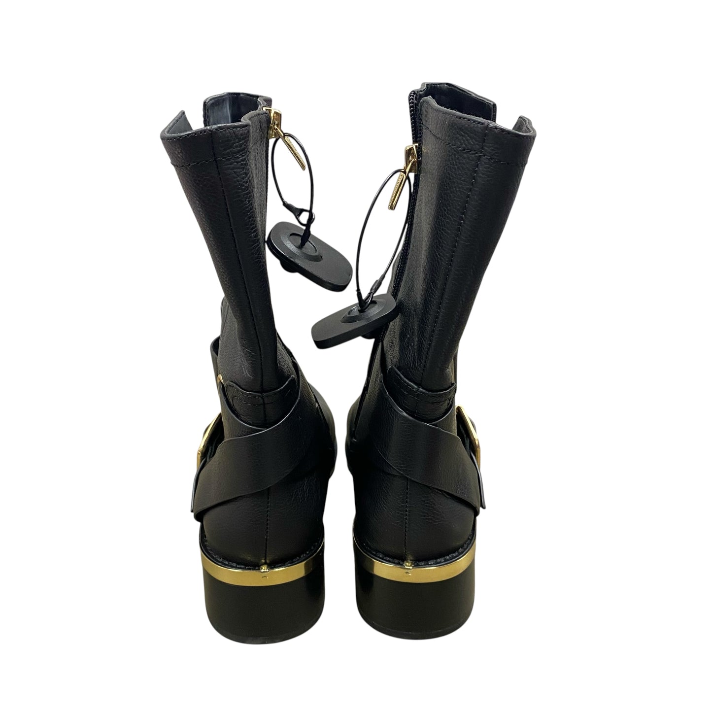 Boots Leather By Vince Camuto In Black, Size:9