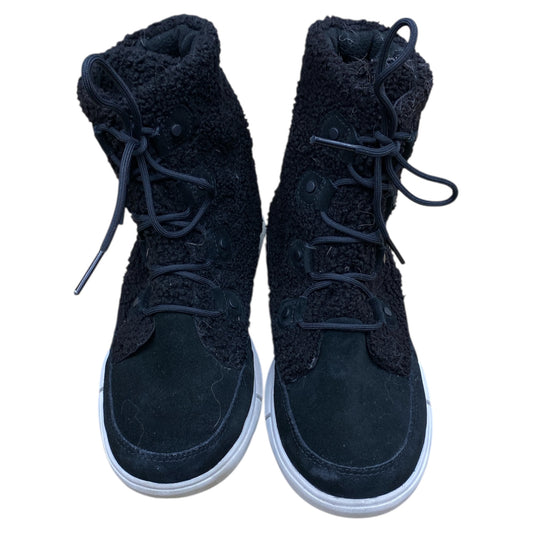 Boots Designer By Sorel In Black, Size:9.5