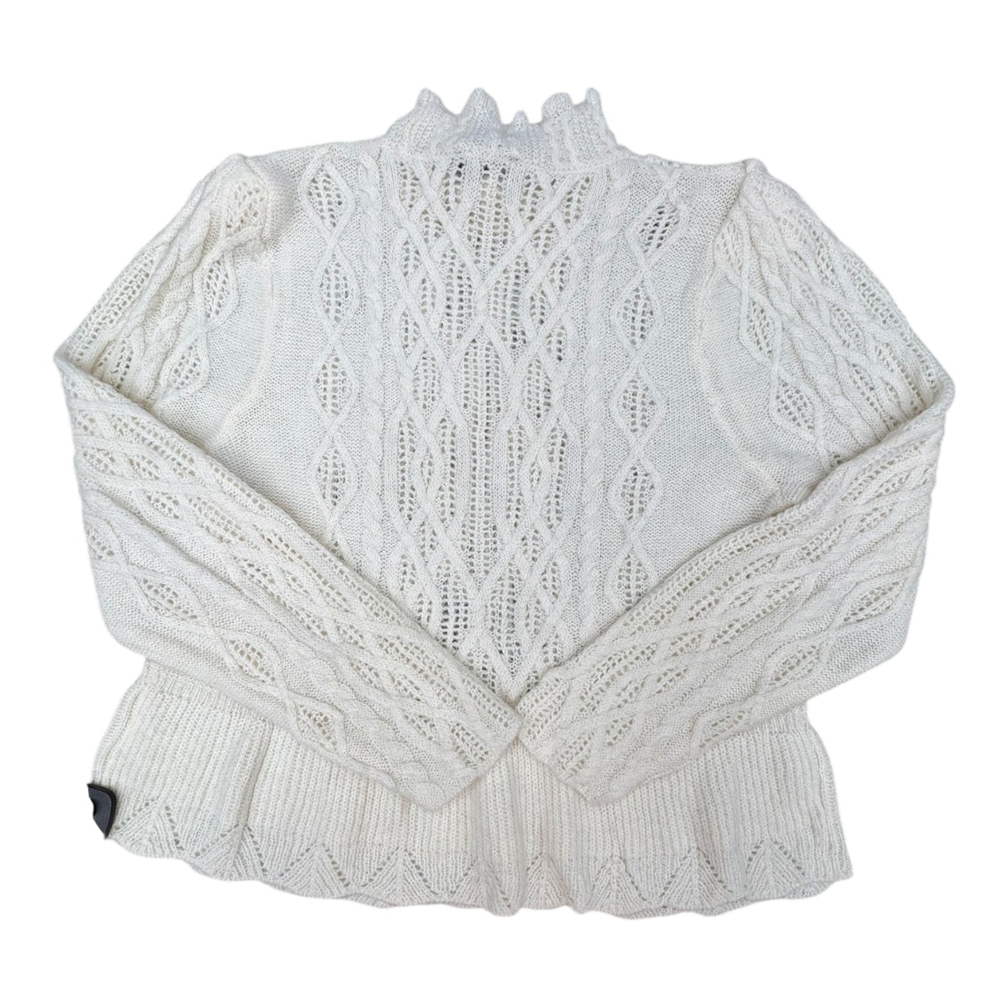 Sweater By Express In Cream, Size:Xl