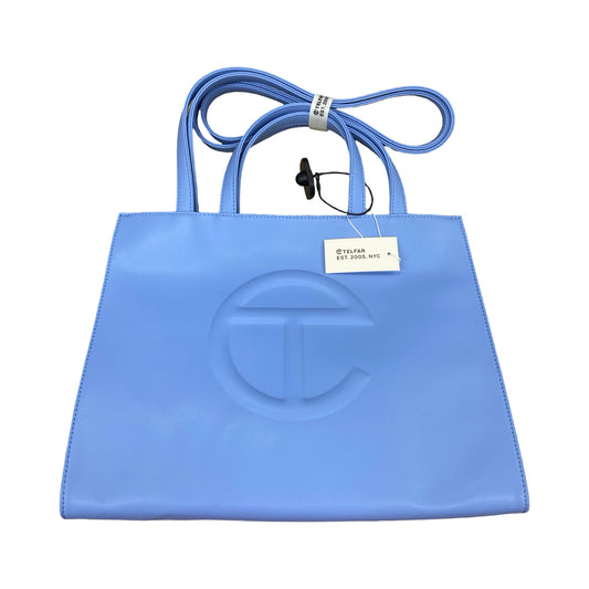 Handbag Designer By Telfar In Blue, Size:Medium