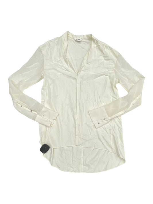 Top Ls Designer By Helmut Lang In Cream, Size:S