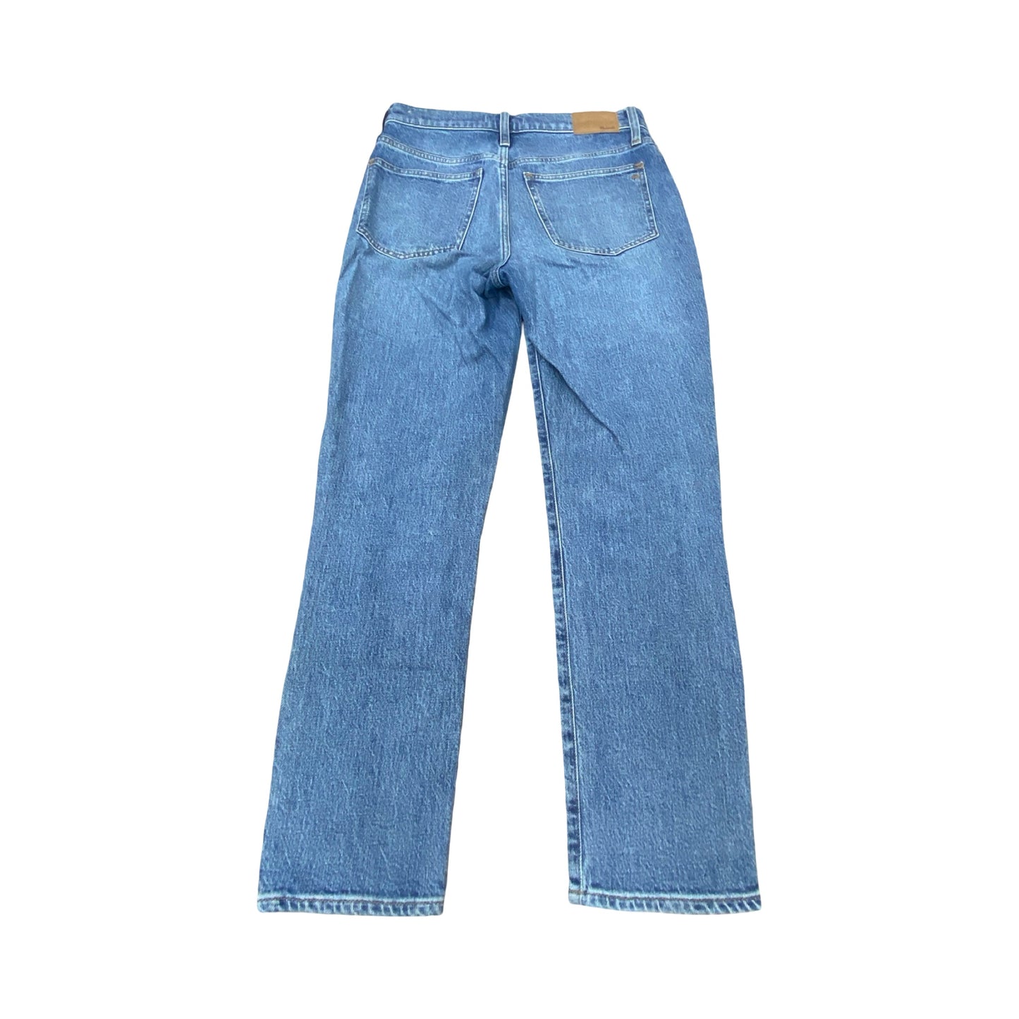 Jeans Straight By Madewell In Blue Denim, Size:4
