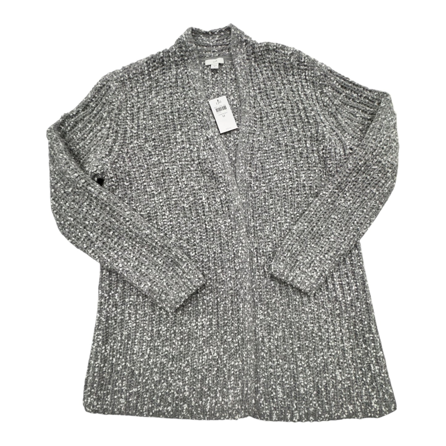 Sweater Cardigan By J. Jill In Ivory, Size:M