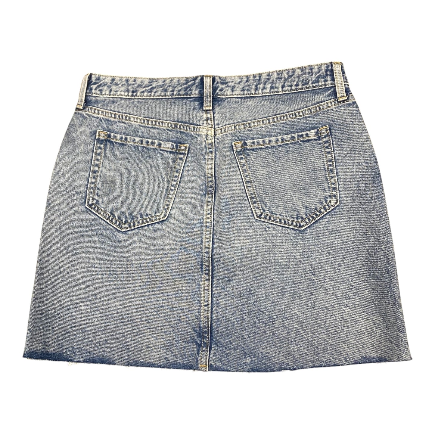 Skirt Midi By Old Navy In Blue Denim, Size:10