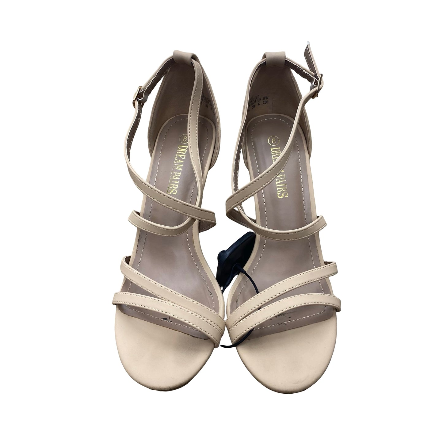 Shoes Heels Stiletto By Dream Pairs In Tan, Size:8