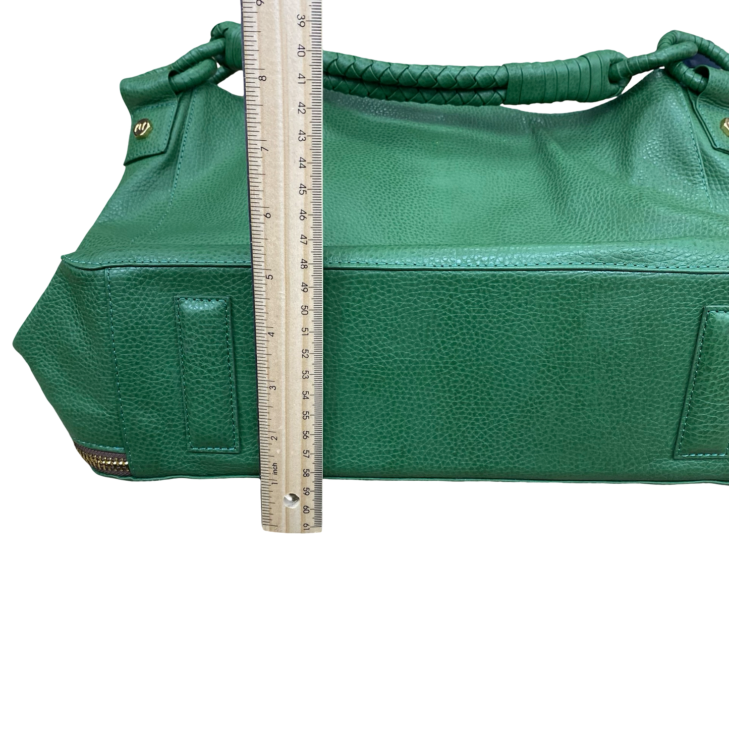 Handbag Designer By Alvin Valley In Green, Size:Large