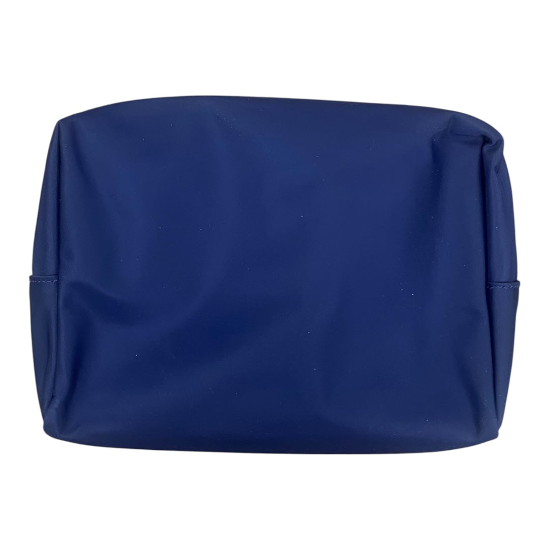 Makeup Bag Designer By Tory Burch In Navy, Size:Large