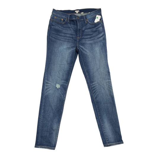 Jeans Skinny By J. Jill In Blue Denim, Size:14