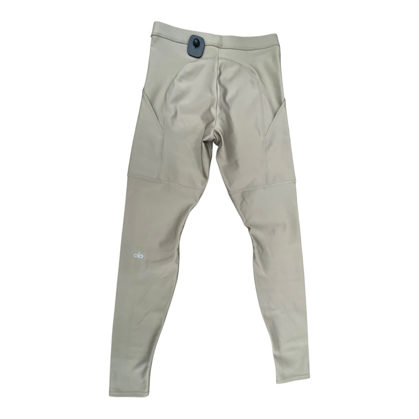 Athletic Leggings By Alo In Taupe, Size:M