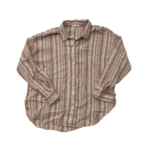Top Ls By Lou And Grey In Striped Pattern, Size:L