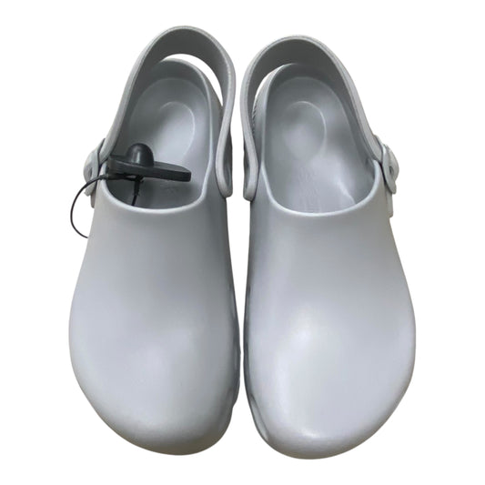 Shoes Flats By Birkenstock In Grey, Size:6