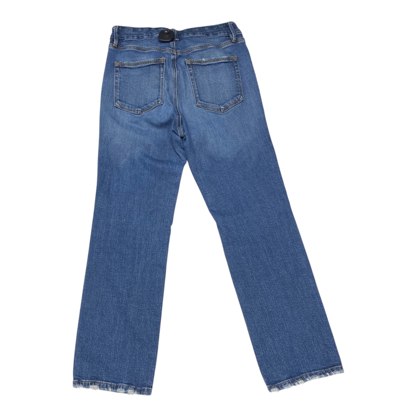 Jeans Straight By Good American In Blue Denim, Size:10