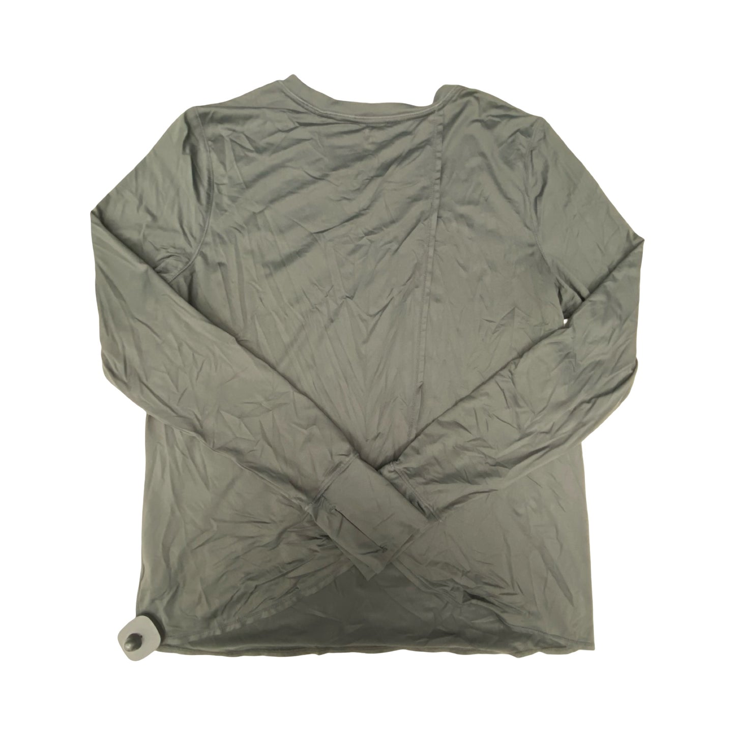 Athletic Top Ls Crewneck By Athleta In Grey, Size:M