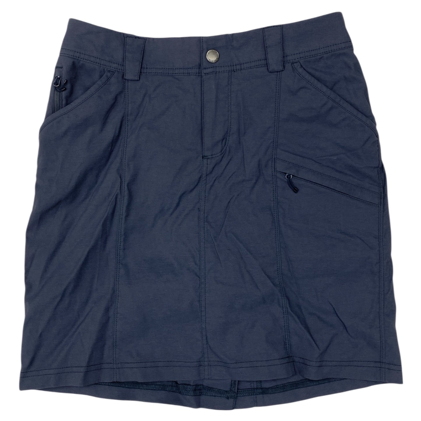 Skirt Midi By Duluth Trading In Blue, Size:6