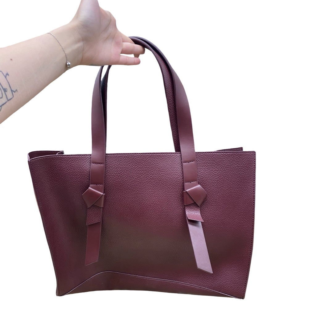Handbag By Rachel Zoe In Maroon, Size:Large