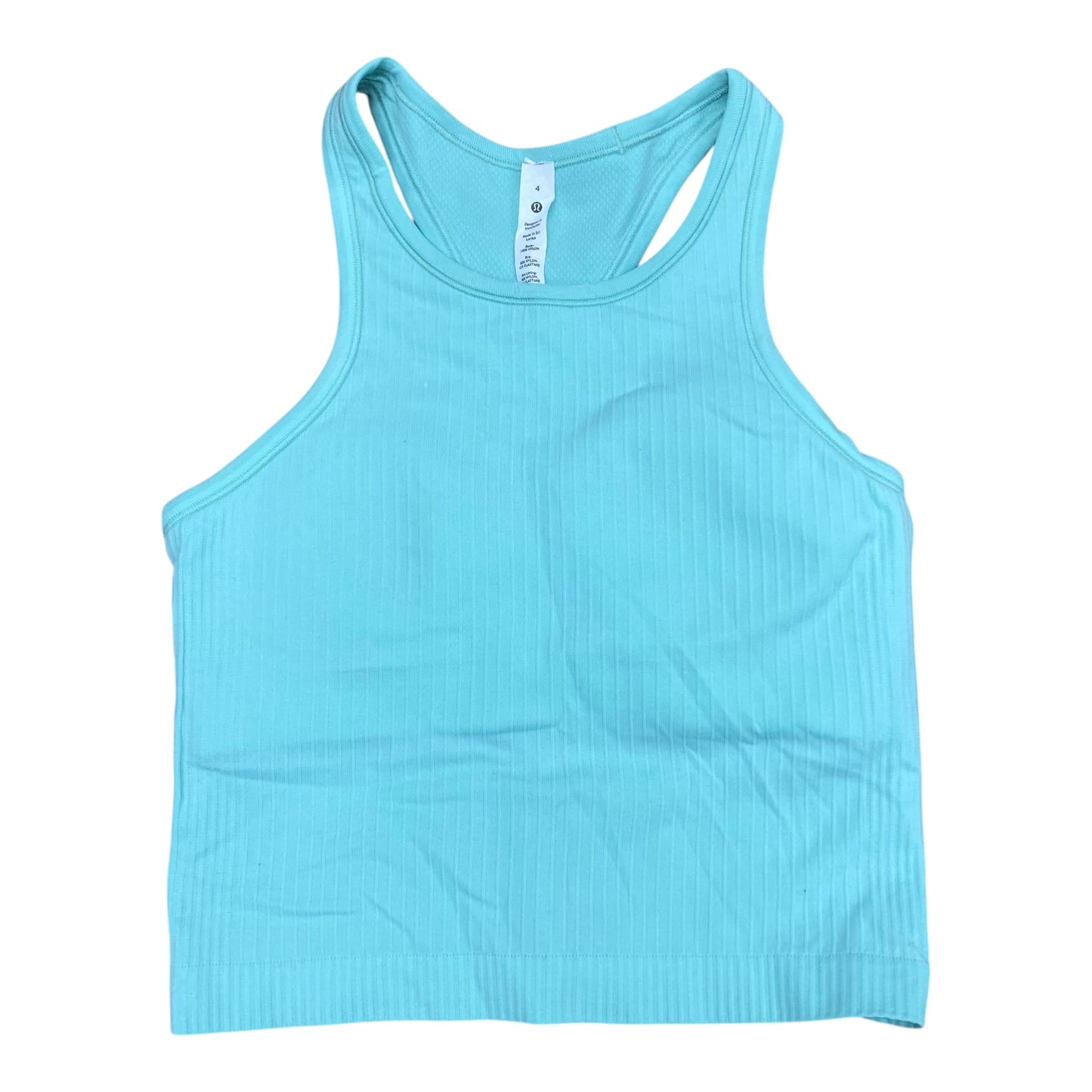 Athletic Tank Top By Lululemon In Blue, Size:4