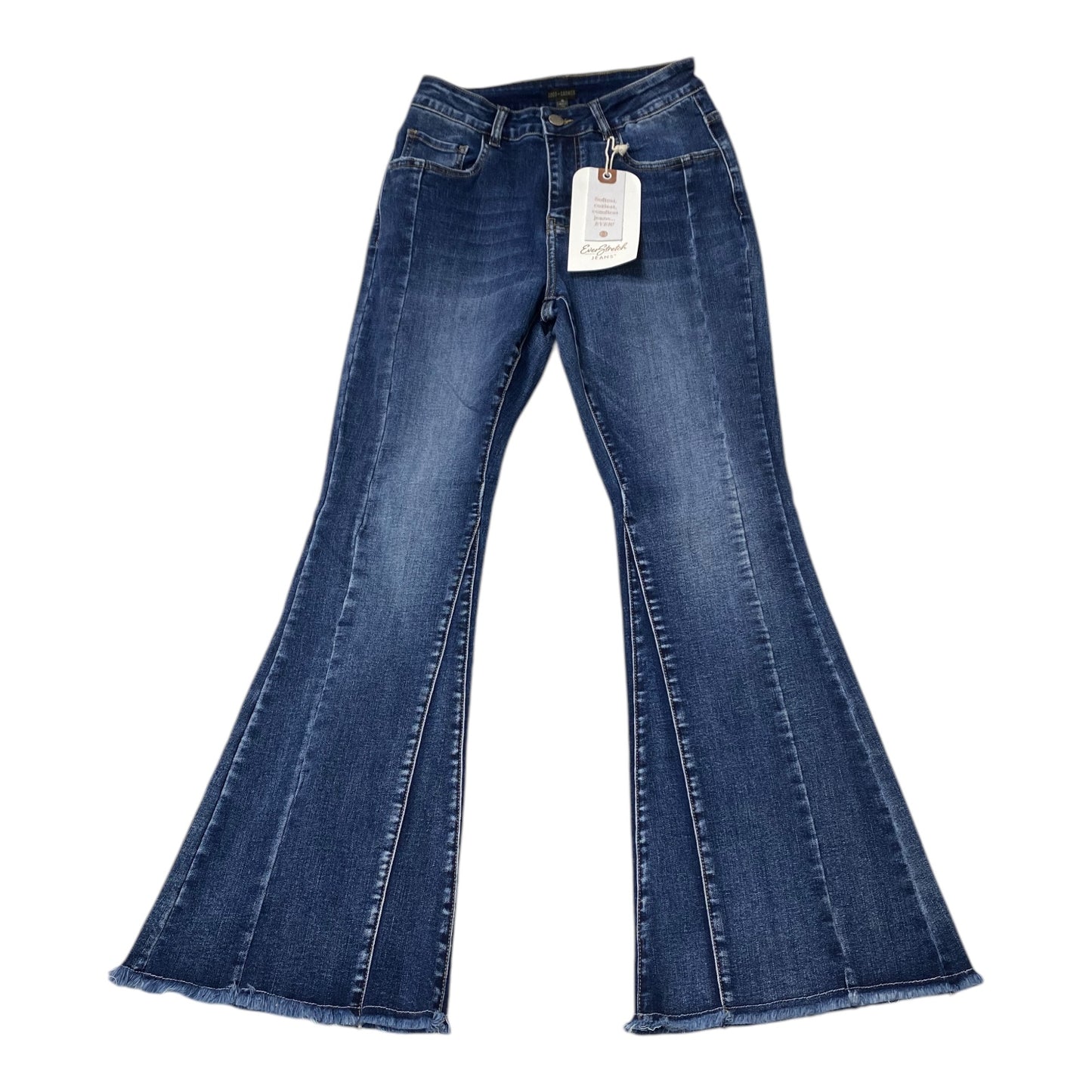 Jeans Flared By Coco And Carmen In Blue Denim, Size:M