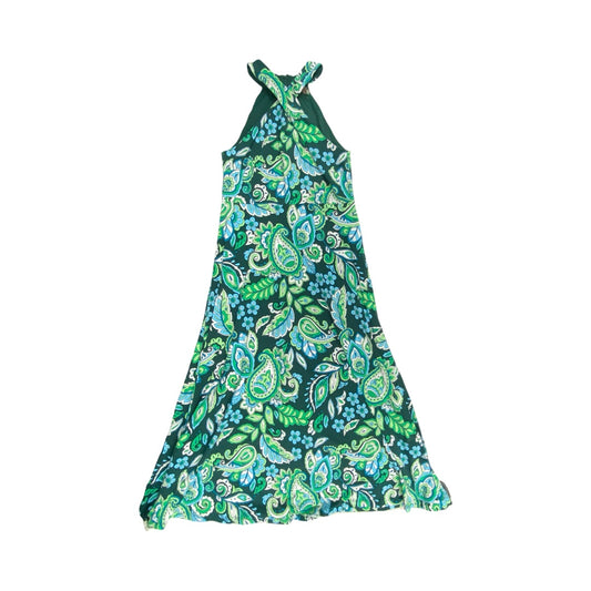 Dress Party Long By Loft In Green, Size:Xs