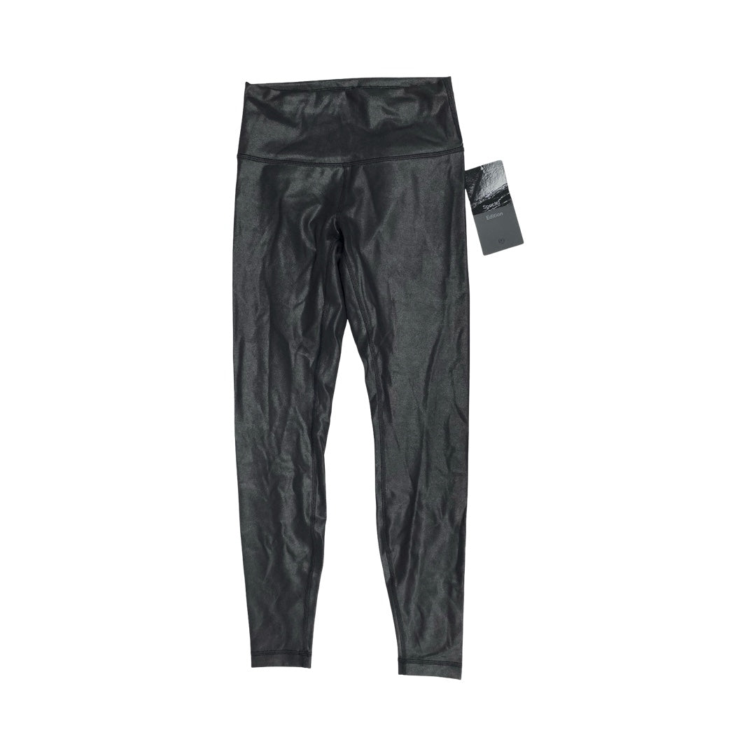 Athletic Leggings By Lululemon In Black, Size:8