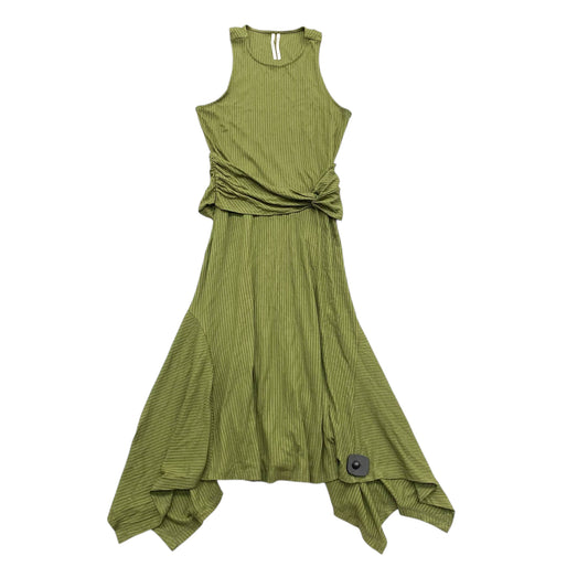 Dress Casual Maxi By Anthropologie In Green, Size:M