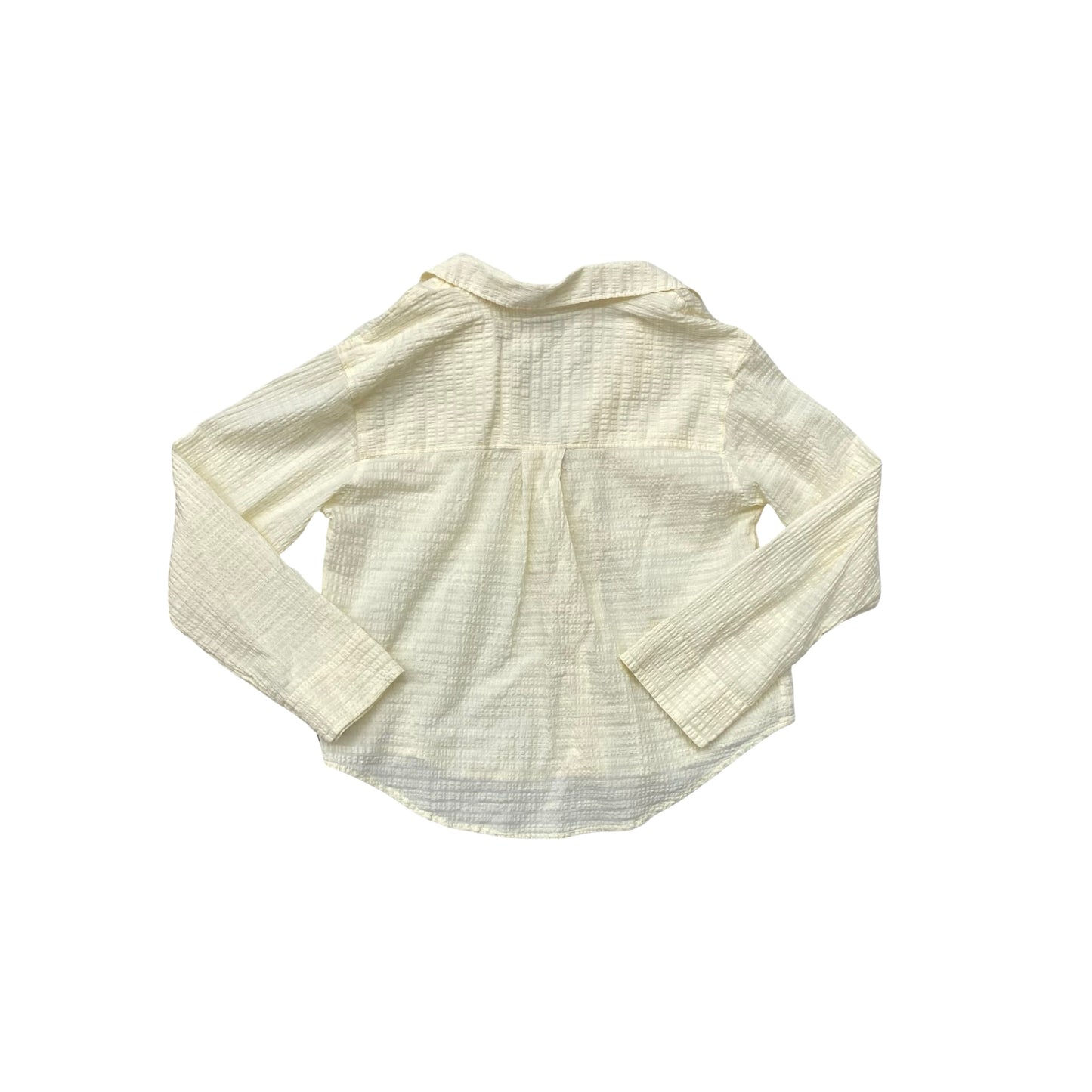 Top Ls By Madewell In Yellow, Size:Xxs