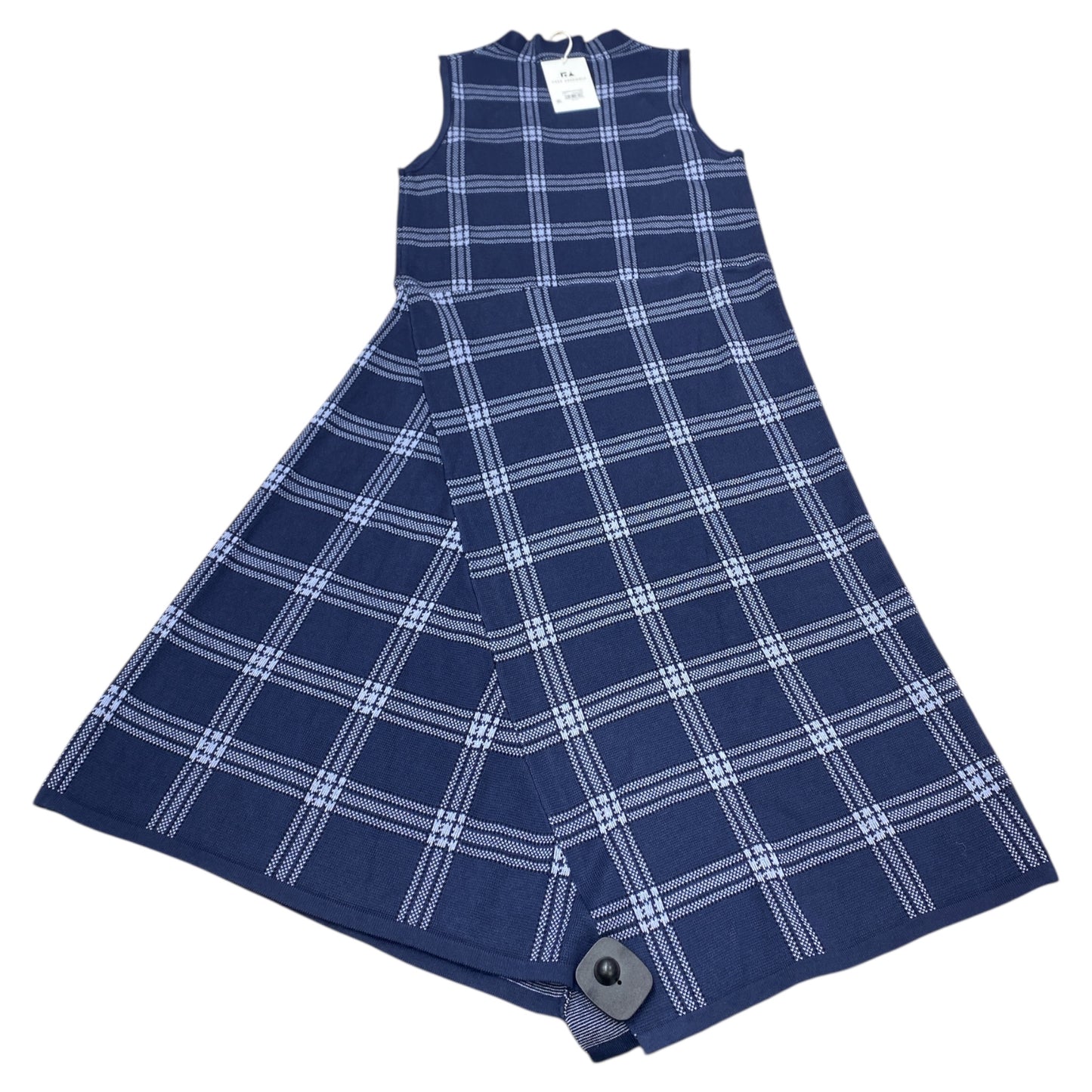 Dress Casual Midi By Free Assembly In Blue, Size:M