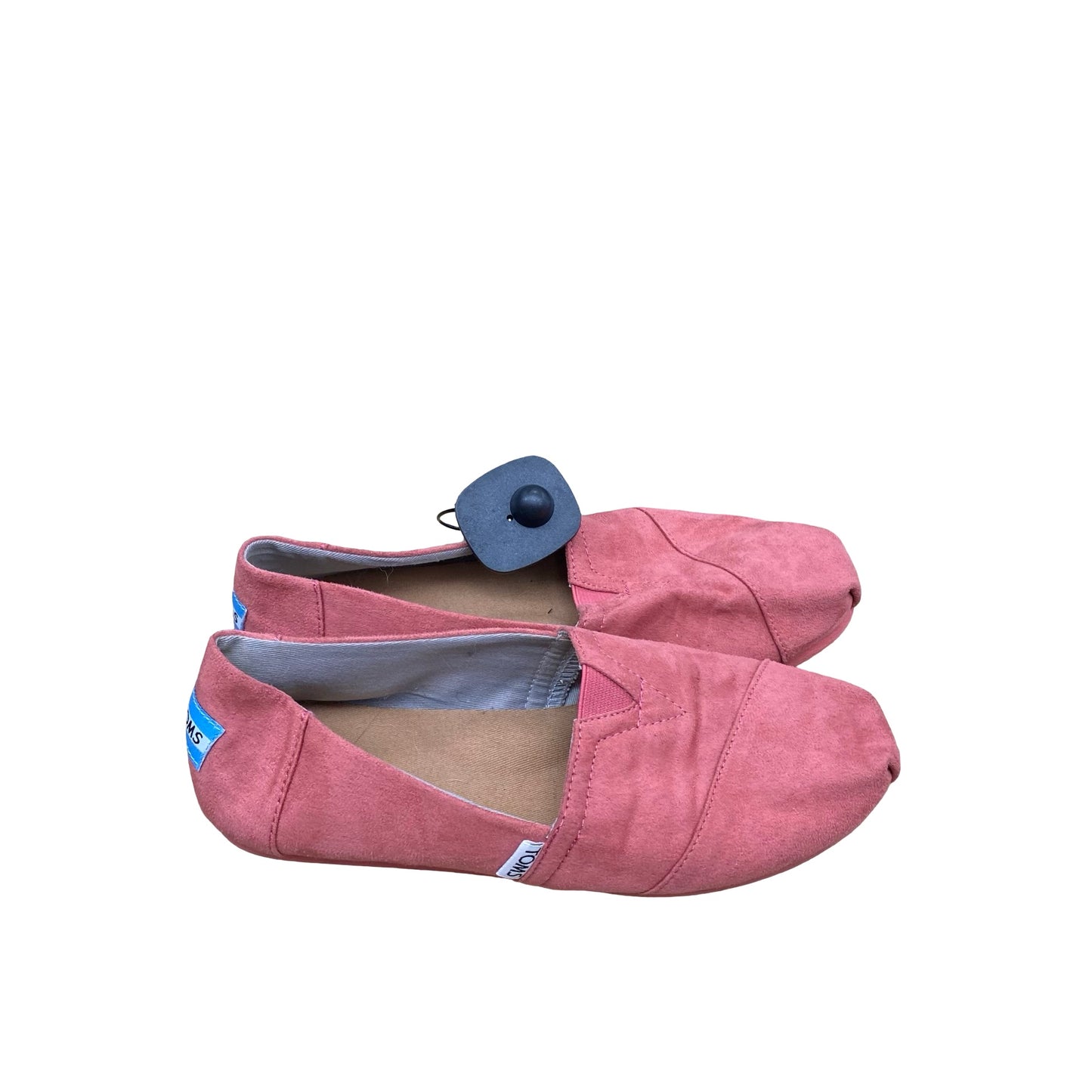 Shoes Flats By Toms In Pink, Size:7