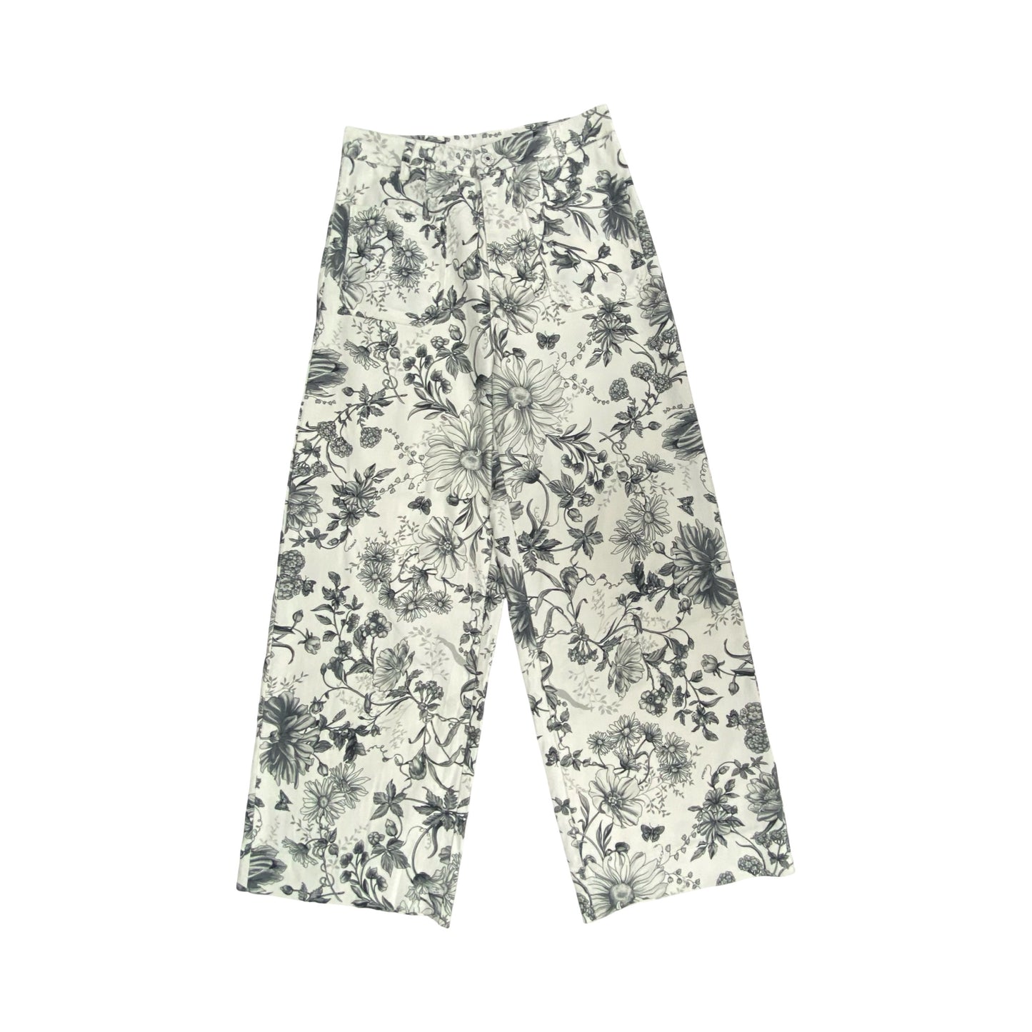Pants Wide Leg By Entro In Floral Print, Size:S