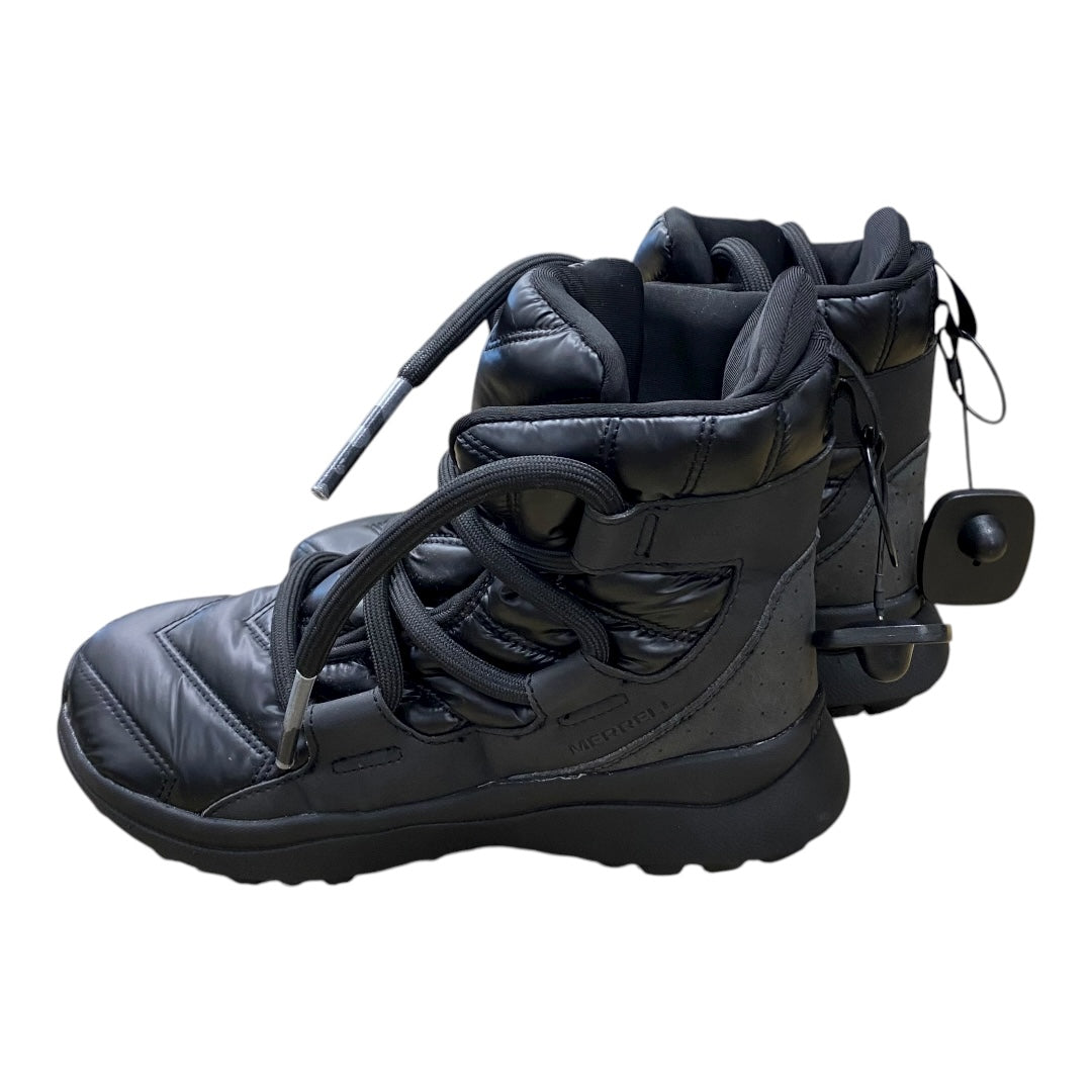 Boots Snow By Merrell In Black, Size:7