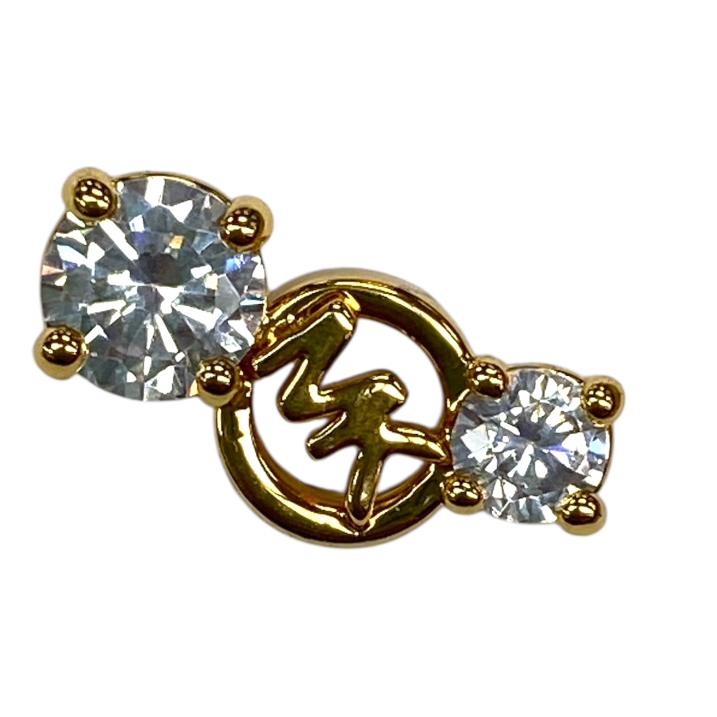 Earrings Designer By Michael Kors In Gold