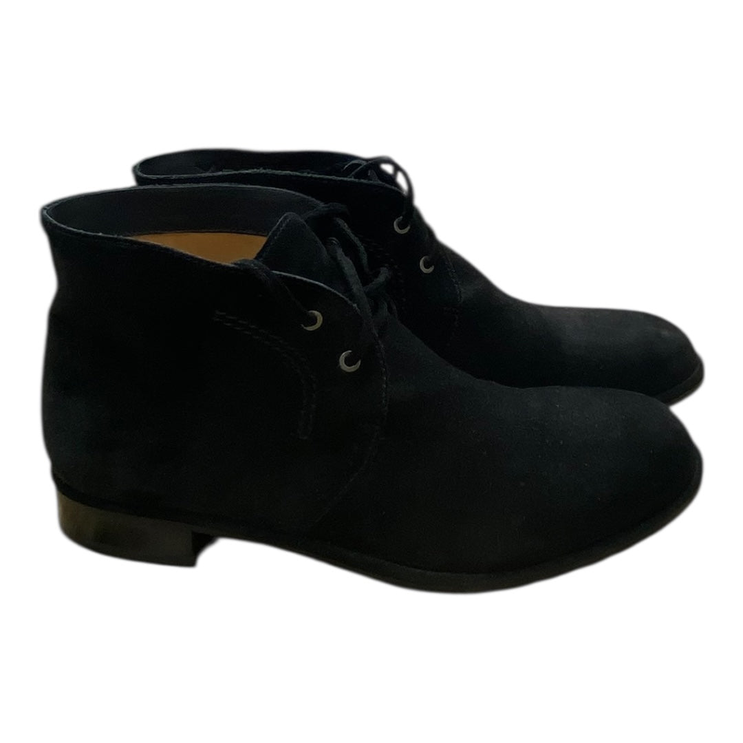 Boots Ankle Flats By Via Spiga In Black, Size:8.5