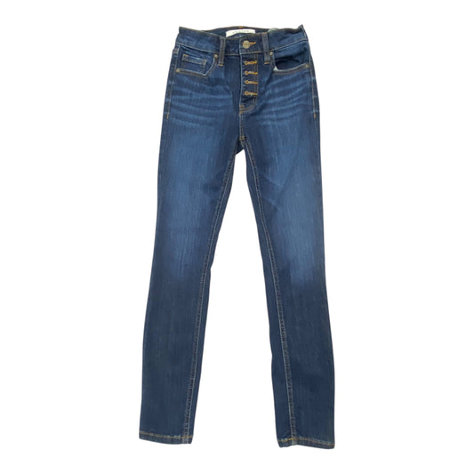 Jeans Skinny By Clothes Mentor In Blue Denim, Size:0