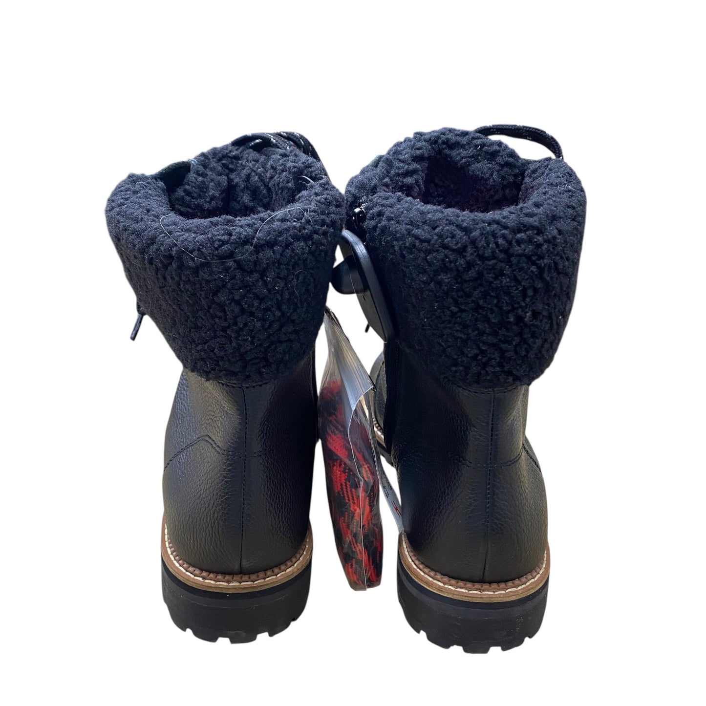 Boots Ankle Flats By Lands End In Black, Size:9