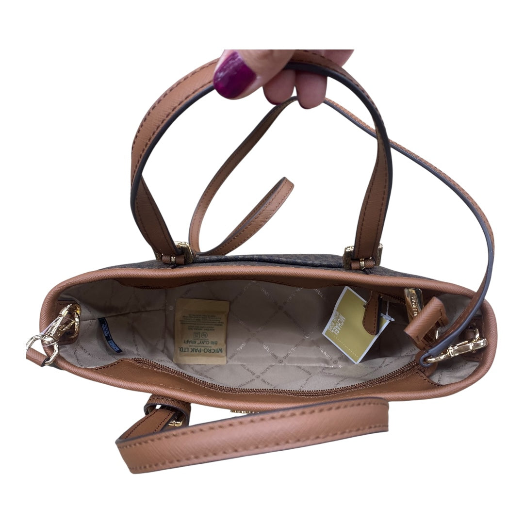 Handbag Designer By Michael Kors In Brown, Size:Small