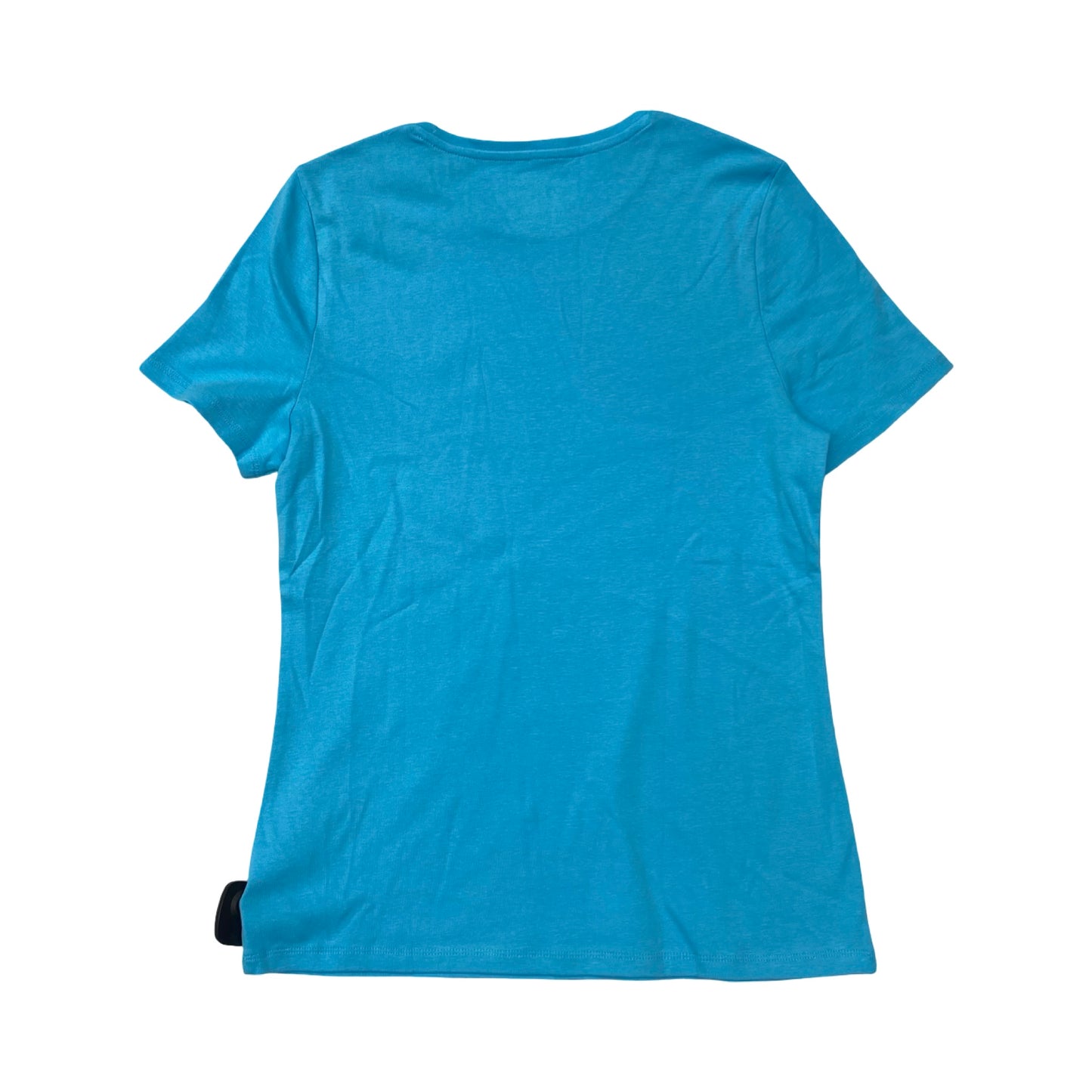 Top Ss Basic By Talbots In Blue, Size:M