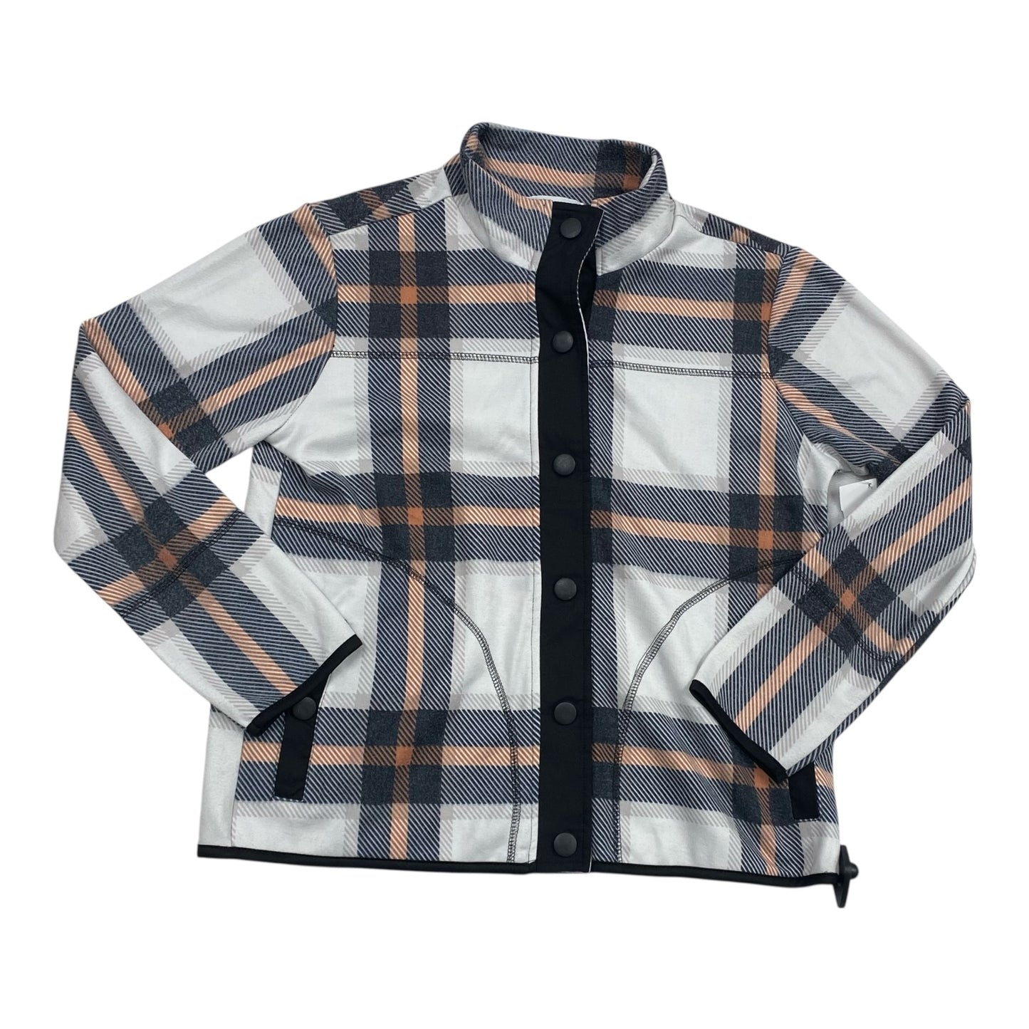 Jacket Fleece By Cmc In Plaid Pattern, Size:S