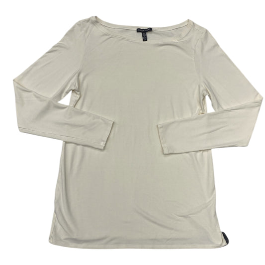 Top Ls Designer By Eileen Fisher In Cream, Size:M