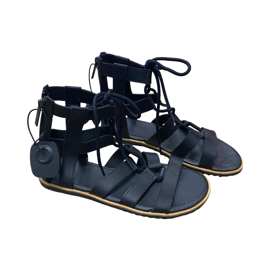 Sandals Designer By Sorel In Black, Size:7.5