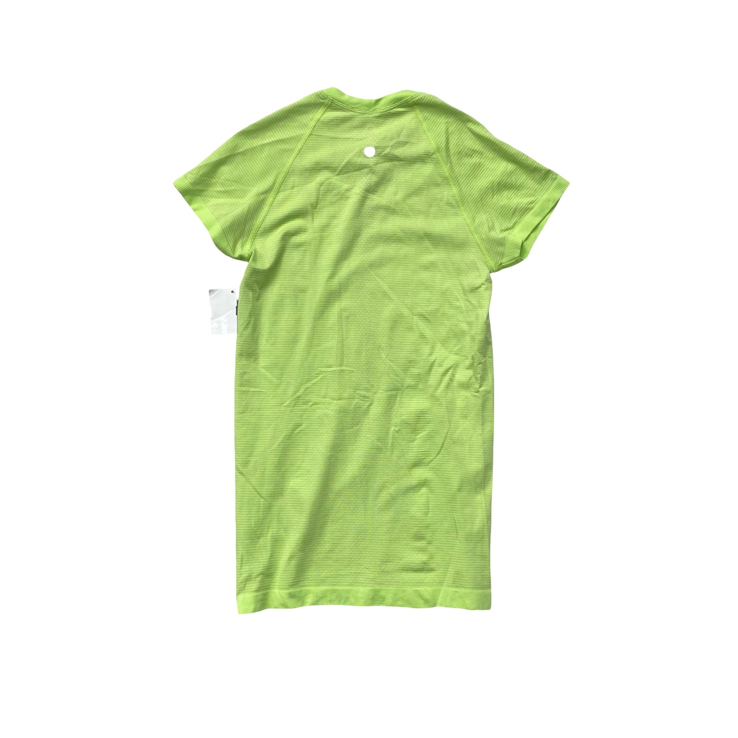 Athletic Top Ss By Lululemon In Green, Size:4