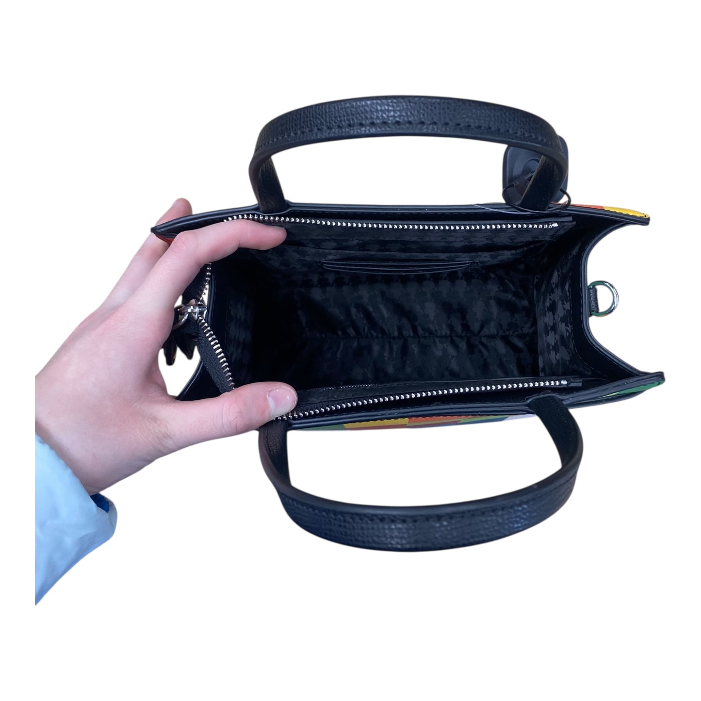 Handbag Designer By Karl Lagerfeld In Multi, Size:Medium