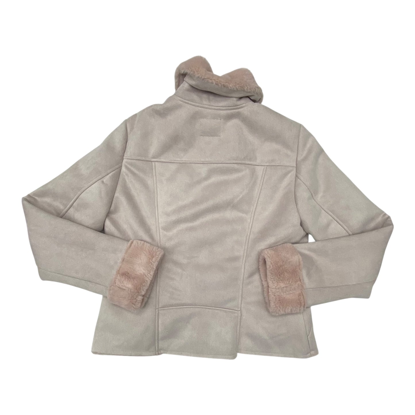 Jacket Faux Fur & Sherpa By Kut In Pink, Size:M
